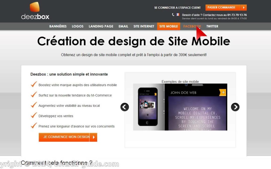 Avis utilisateur – DeezBox création graphique
