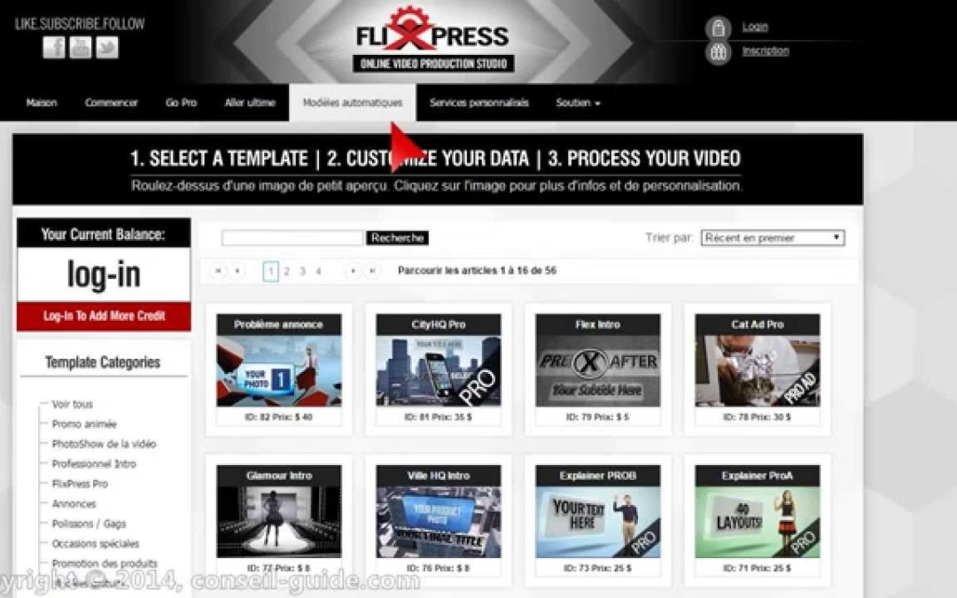 Avis client Flixpress – logiciel de création de vidéos d’intro