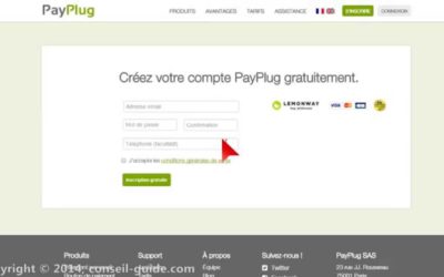 Avis client – Payplug solution de paiement en ligne – formulaire de paiement
