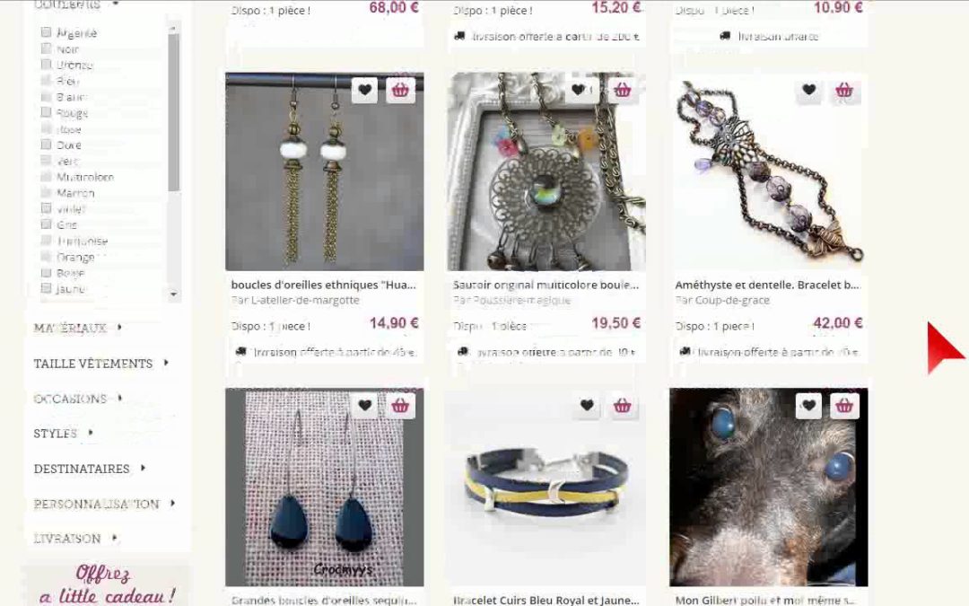 Avis utilisateur – Alittlemarket la boutique en ligne