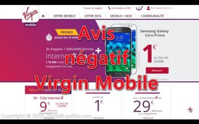 Avis utilisateur – virginmobile