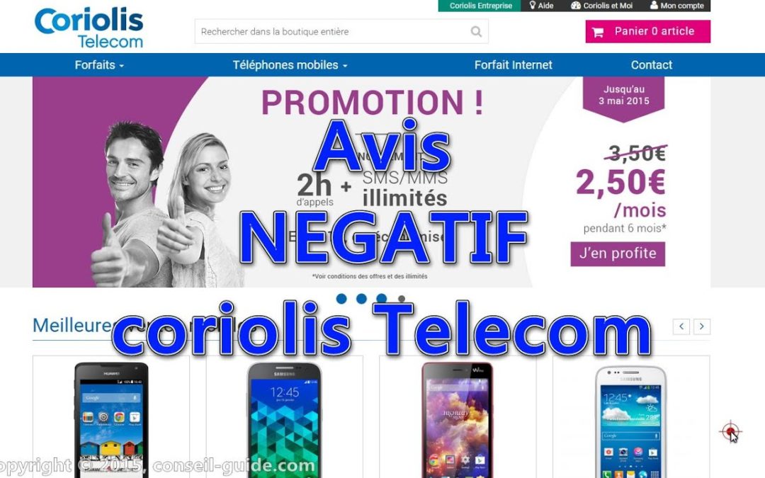 Avis utilisateur – coriolis