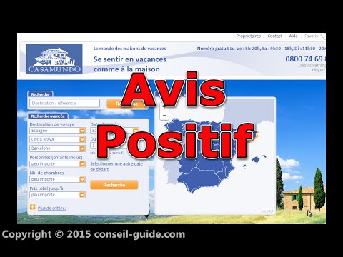 Avis utilisateur – casamundo