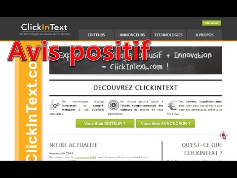 Témoignage client – Clickintext