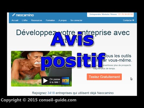 Avis Positif pour Neocamino