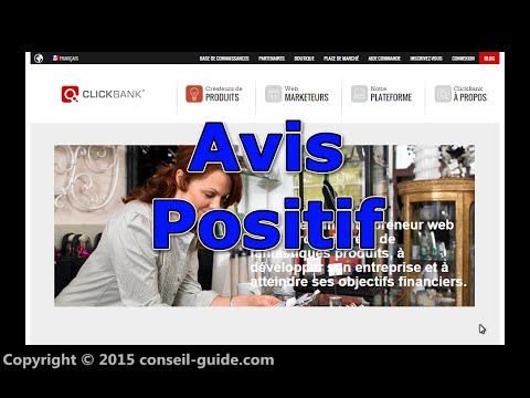 Avis utilisateur – Clickbank.com