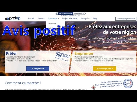 Avis utilisateur – Pretup – Crowdfunding