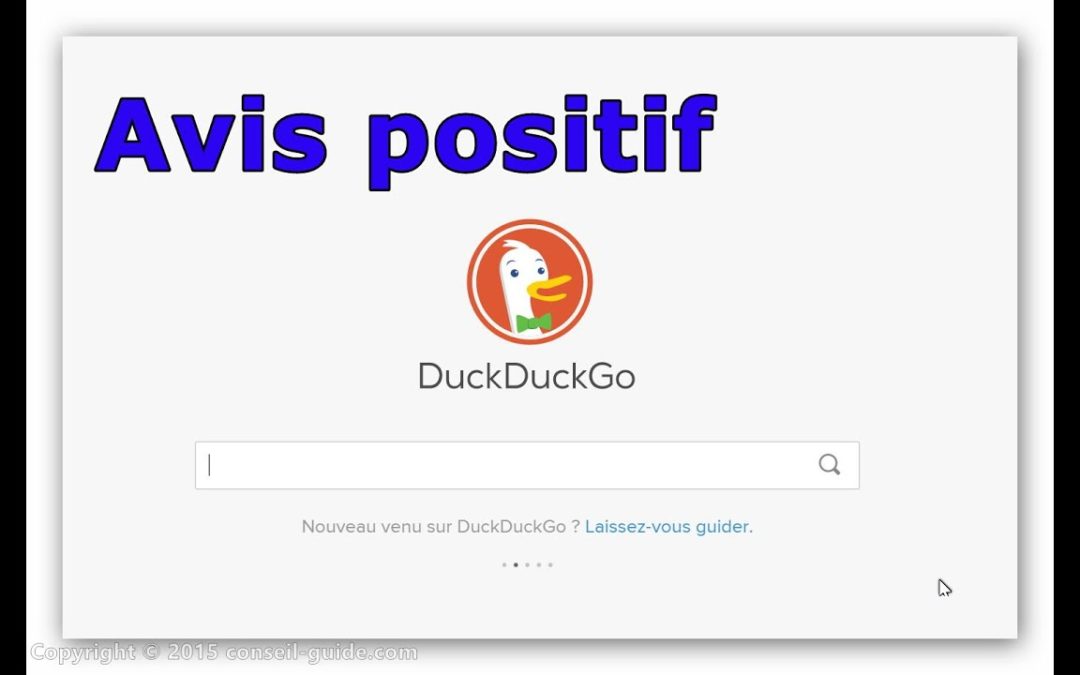 Le concurrent de Google – duckduckgo