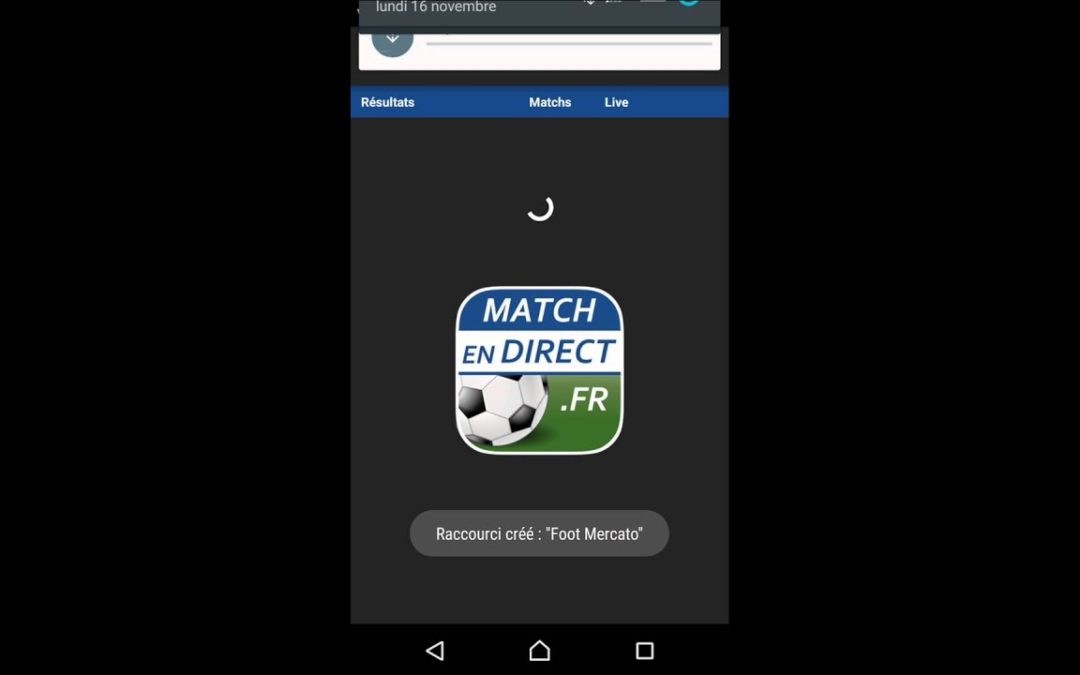 Appli match en direct.Fr avis