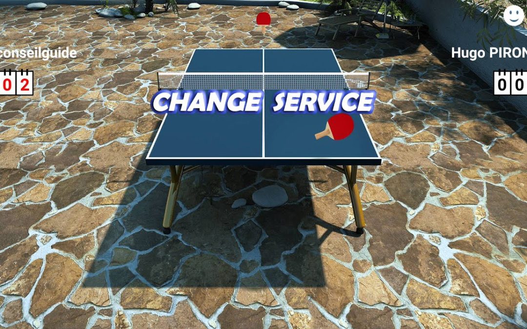 Virtuel tables tennis – ping-pong application
