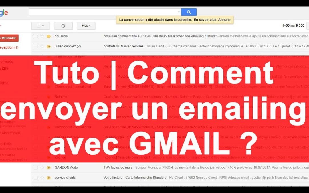 Tuto | Comment envoyer un e mailing avec Gmail ?