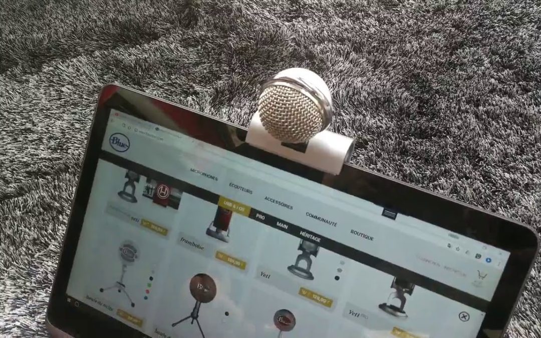 Test micro nomade pour tutoriel à 59,90€ | Blue flocon de neige