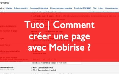 Tuto | Comment créer une page sur votre site internet avec Mobirise ?