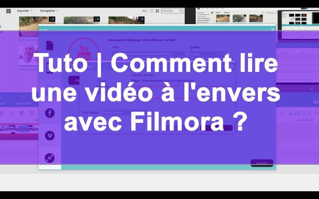 Tuto | Comment lire une vidéo à l’envers avec Filmora ?