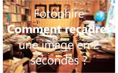 Fotophire | Comment recadrer une image en 2 secondes ?