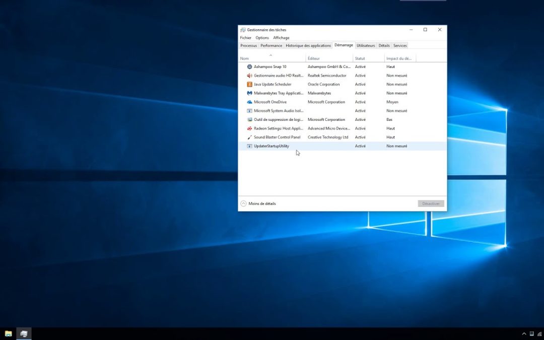 Windows | Comment alléger le démarrage de windows ?