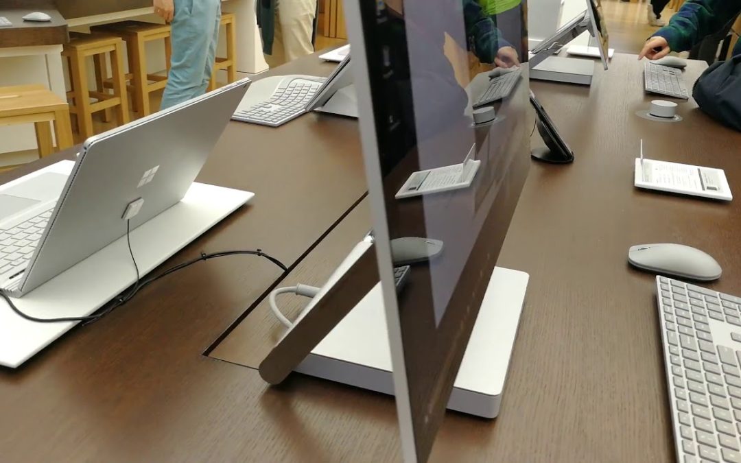 Présentation magasin Microsoft | Partie 1