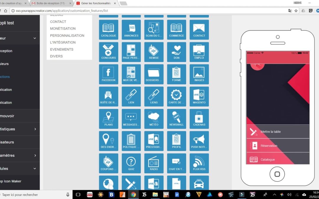 Comment créer une page pour ton application mobile ?