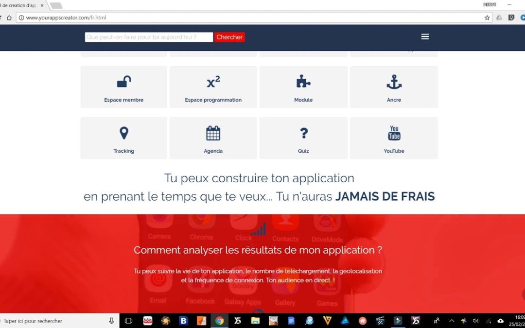 Comment créer une application gratuitement ?