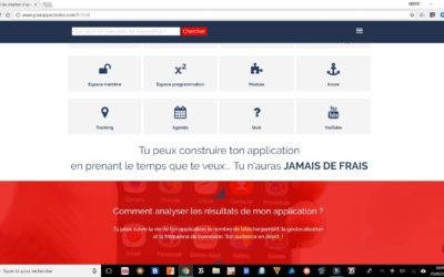 Comment créer une application gratuitement ?