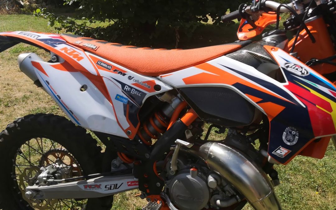 KTM 125 exc | Enduro 2016 – échappement d’origine