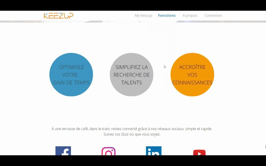 Keezup | Comment utiliser la rubrique « Fonctions » ?