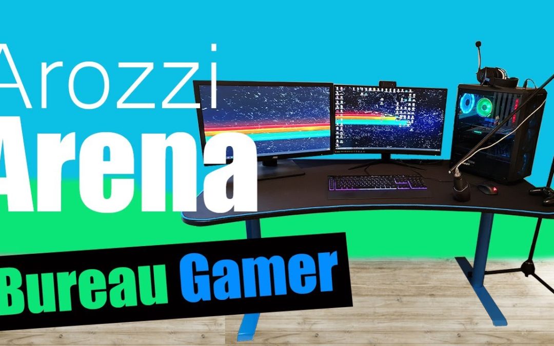 Le meilleur bureau gaming de tous les TEMPS ! – Arena Arozzi