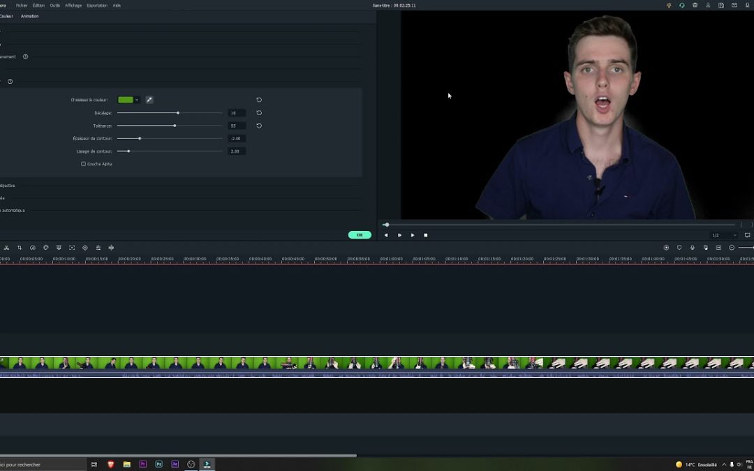 Filmora X | Comment fonctionne le fond vert ?
