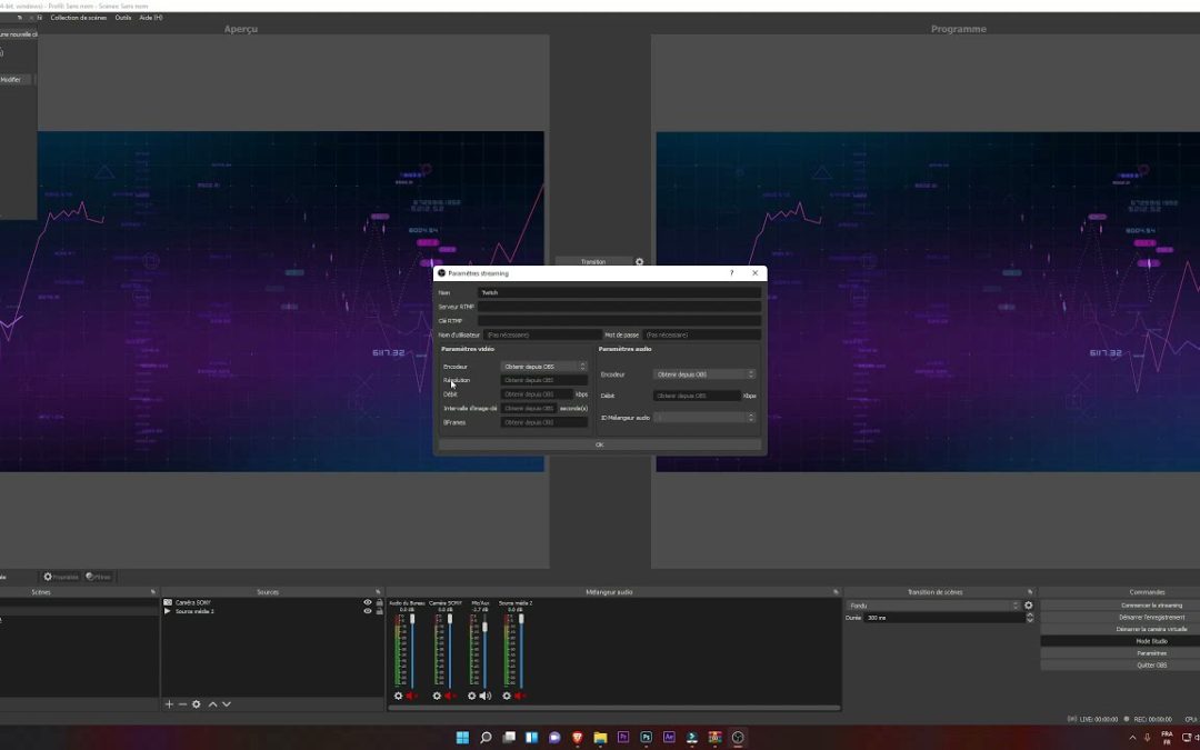 OBS Studio | Comment Stream sur YouTube et Twitch en même temps ! FR