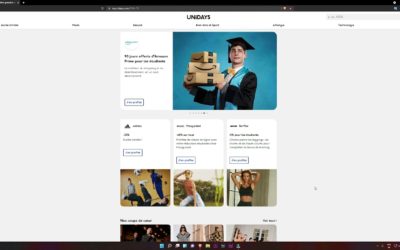 UNiDAYS | Comment avoir des réductions étudiantes partout !