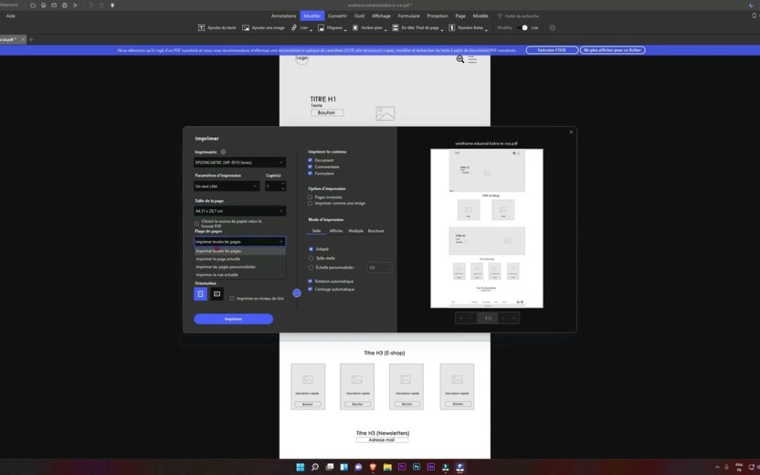 PDFelement | Comment imprimer un PDF ?