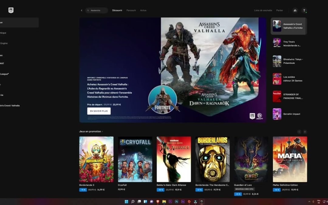 Epic Games Store | Comment activer une clé de jeux facilement ?