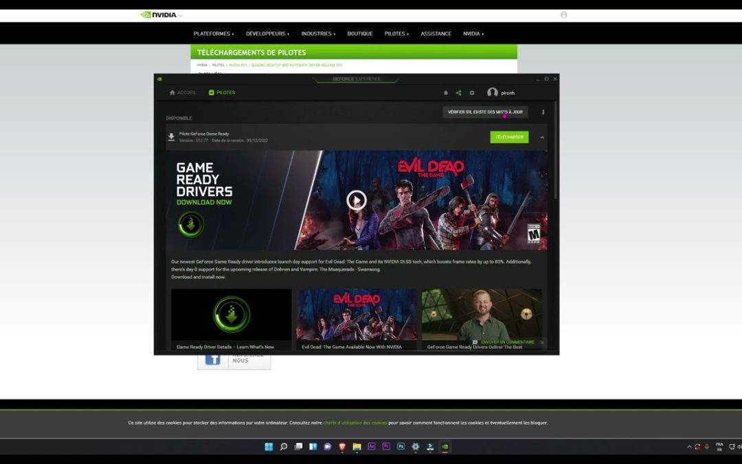 Comment mettre à jour mes pilotes Nvidia ? – Carte graphique