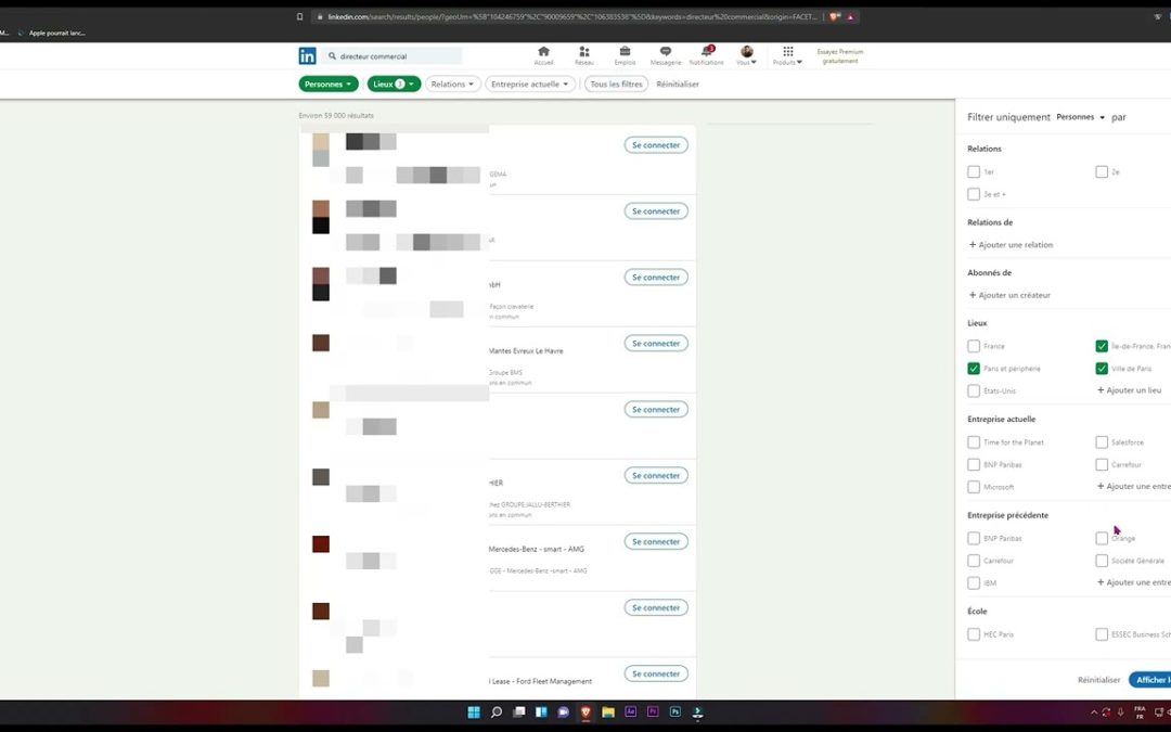 Comment créer une base de données Prospect sur LinkedIn en 2 minutes ? | Waalaxy #1