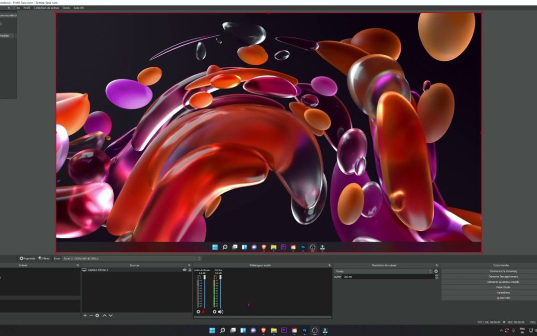 Obs Studio | Comment enregistrer son écran Gratuitement ? | PC