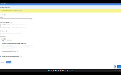 WordPress | Comment installer un ReCAPTCHA sur un formulaire ?