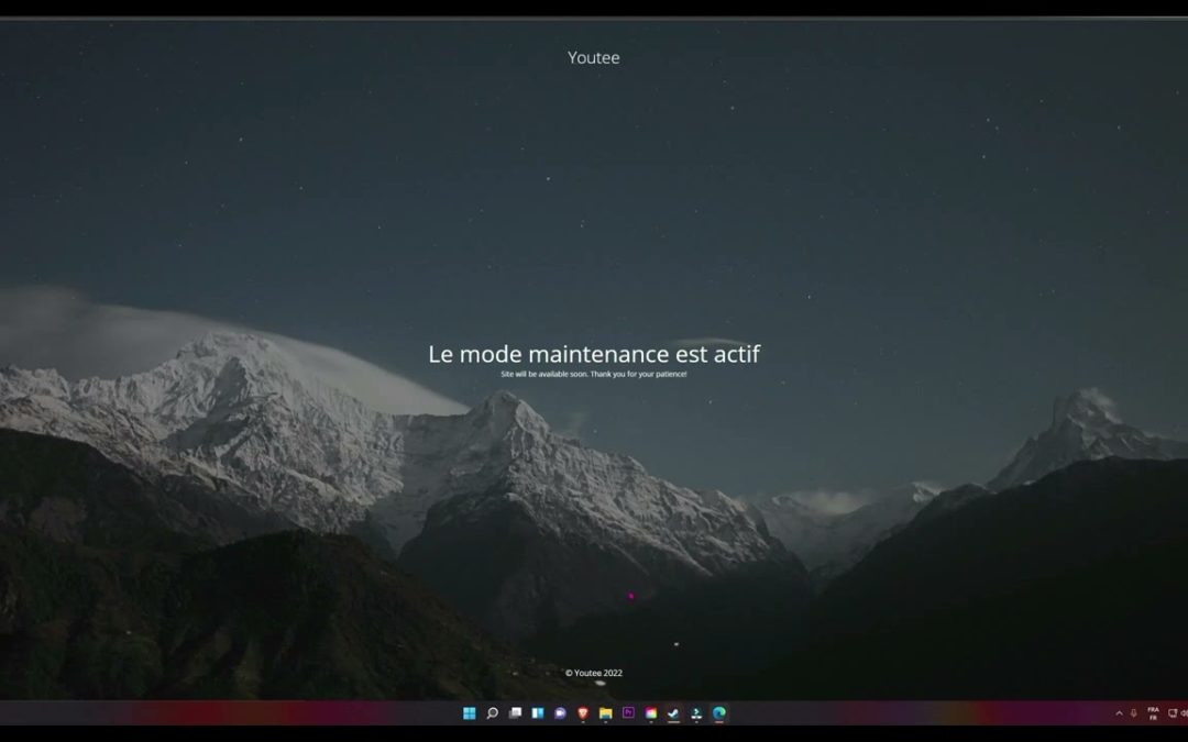 WordPress | Comment mettre son site en Maintenance GRATUITEMENT ?