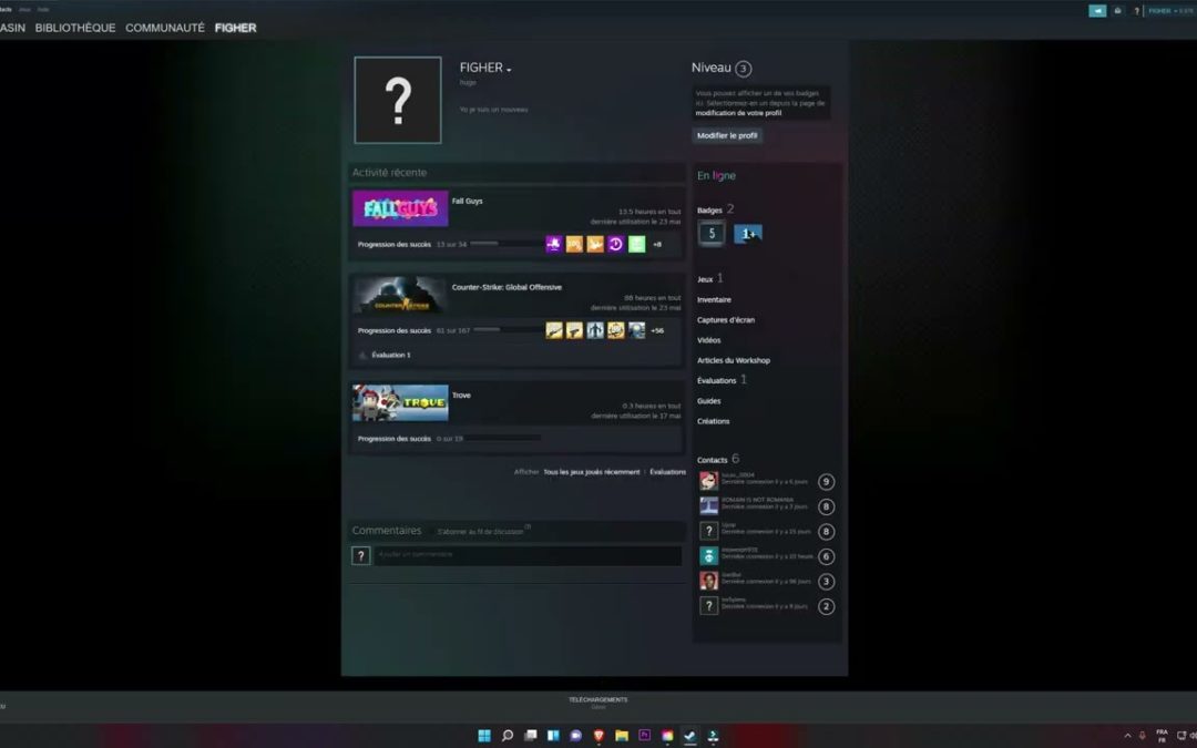 Steam | Comment changer de Pseudo Gratuitement ?