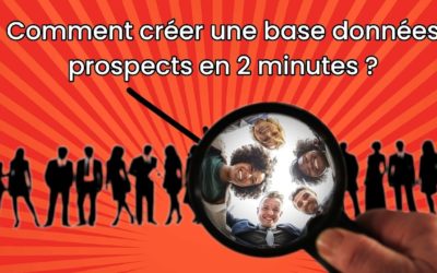 Comment créer une base de données prospects en 2 minutes dans un fichier excel – contact express ?