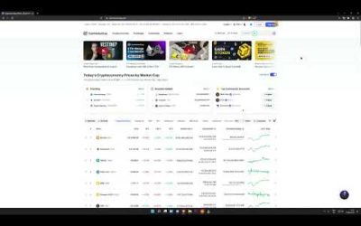Comment voir le Prix du Bitcoin en Direct ? – Coinmarketcap