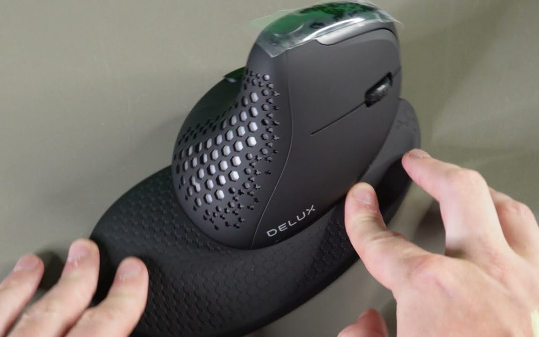 Delux Seeker | Souris Ergonomique sans Fil Vraiment Pas cher !
