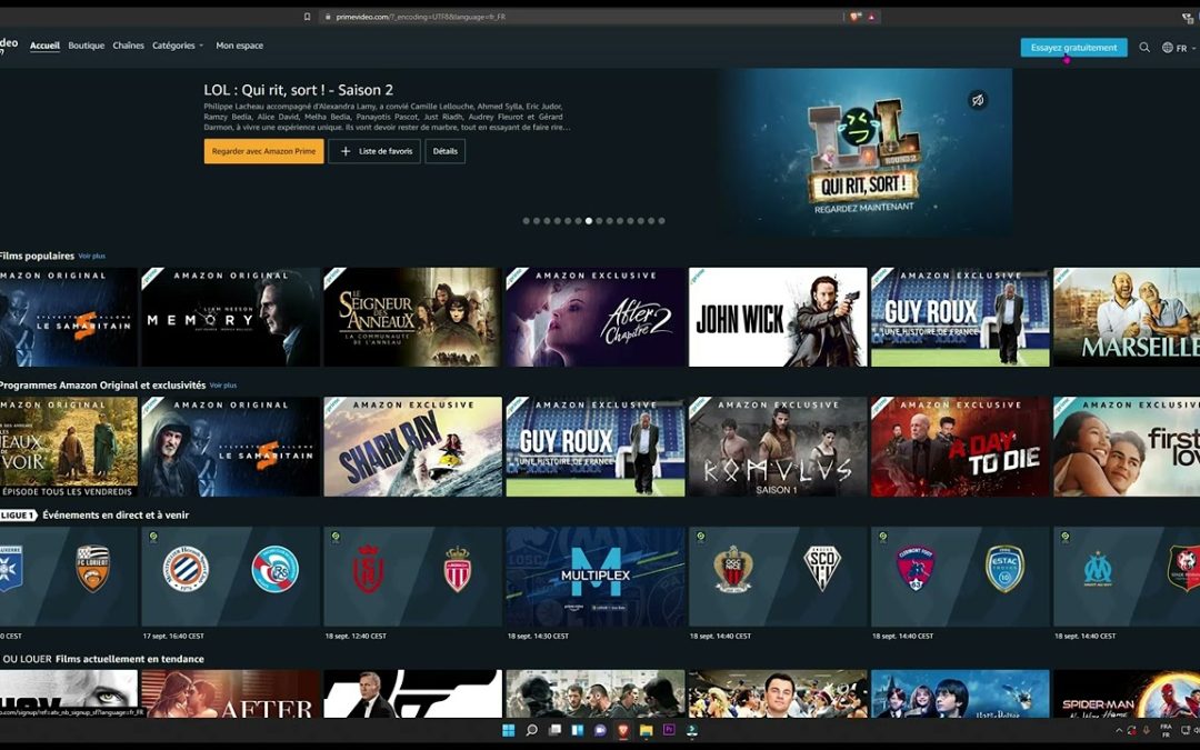 Comment s’inscrire à Prime Vidéo ? – Amazon Prime