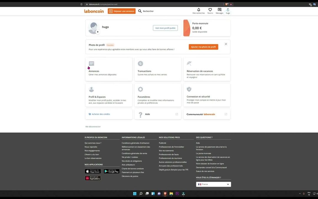 Comment voir mes annonces mises en ligne sur Leboncoin ?