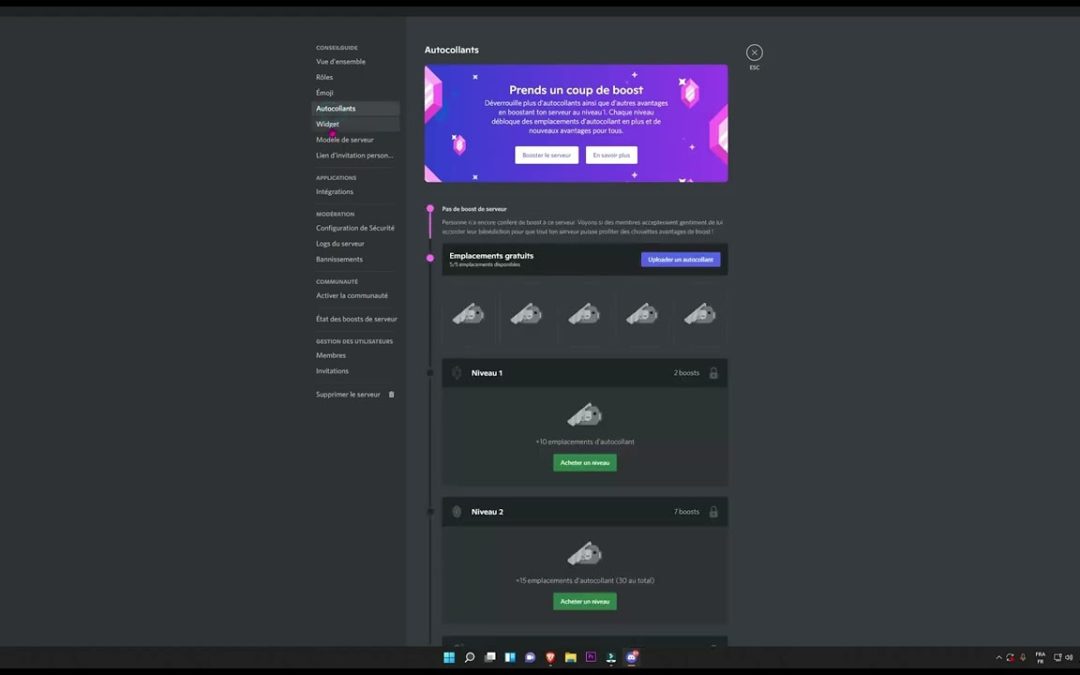 Comment paramétrer ton serveur discord ?