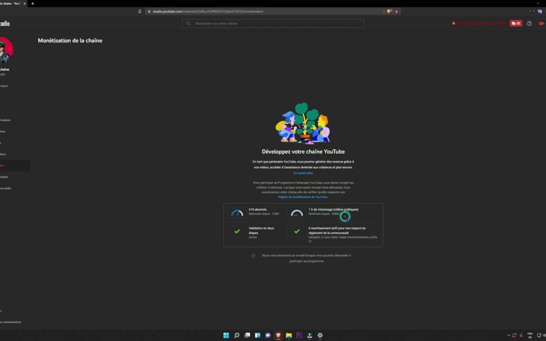 Comment monétiser sa chaîne YouTube ?