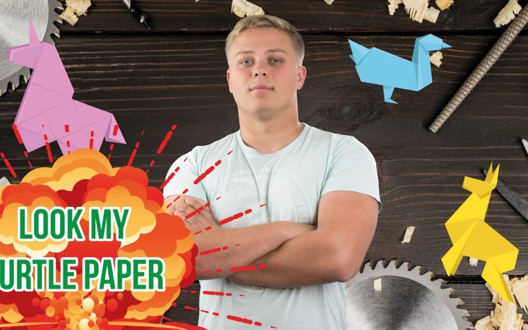 Comment faire une INCROYABLE tortue en origami ?