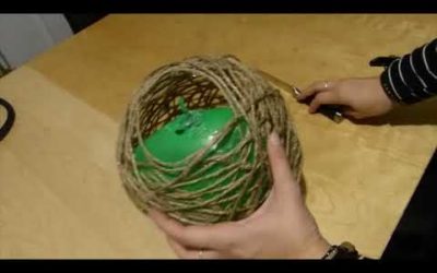 DIY faire son propre lustre.