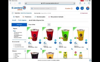 Comment faire ses courses sur Leclerc drive ?