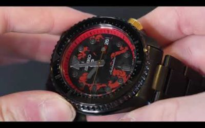 Seiko 5 Sports ONE PIECE Edition limitée Européenne Luffy – SRPH73K1 4K