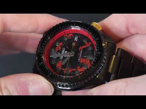 Seiko 5 Sports ONE PIECE Edition limitée Européenne Luffy – SRPH73K1 4K